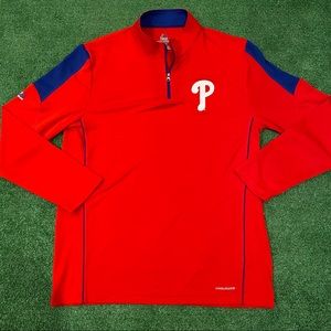 Philadelphia Phillies 1/4 Zip Pullover - Men’s XL